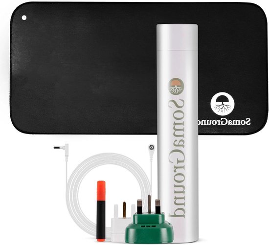Aardingsmat - Geleidend Pad - Ontspanning en Herstel - Inclusief Koord - 60x40 cm - Zwart