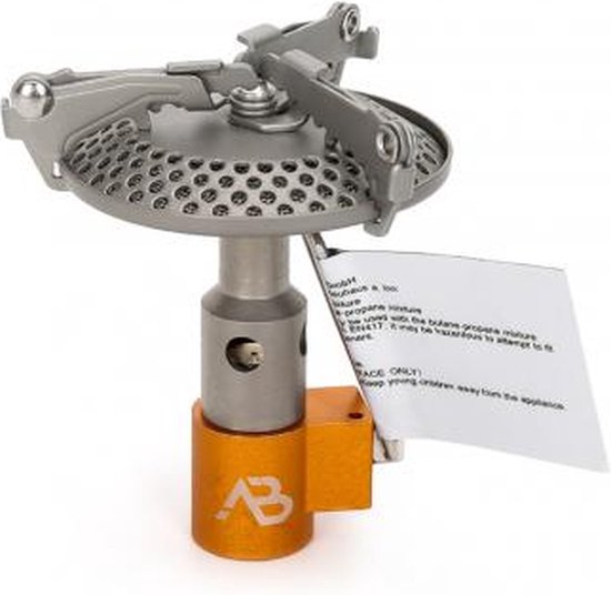 AB-16 ultra light compact gasfornuis inklapbaar , titanium van Merkloos