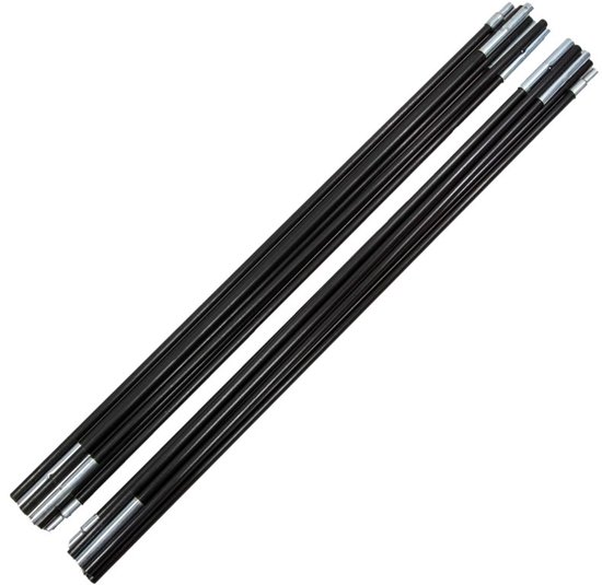 AB glasvezel tentstokken, Paar, 7-segmenten, 382 cm lengte van Merkloos