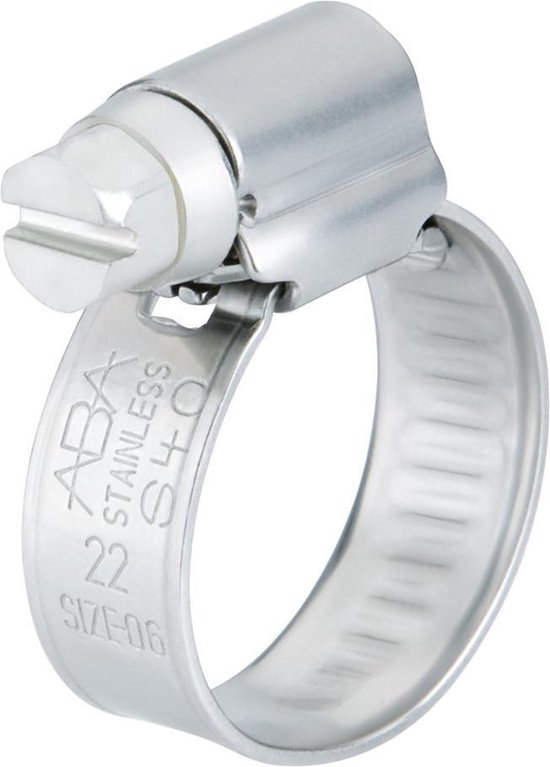 Aba Slangklem Original 22-32mm RVS A4 van ABA