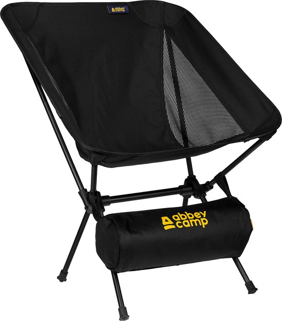 Abbey Camp Campingstoel Opvouwbaar - lichtgewicht & compact - 56 x 56 x 71,5 cm