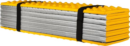 Abbey Camp Isolatiemat Opvouwbaar - 180x60x1.8cm - Portofino-060 - Geel van Abbey Camp