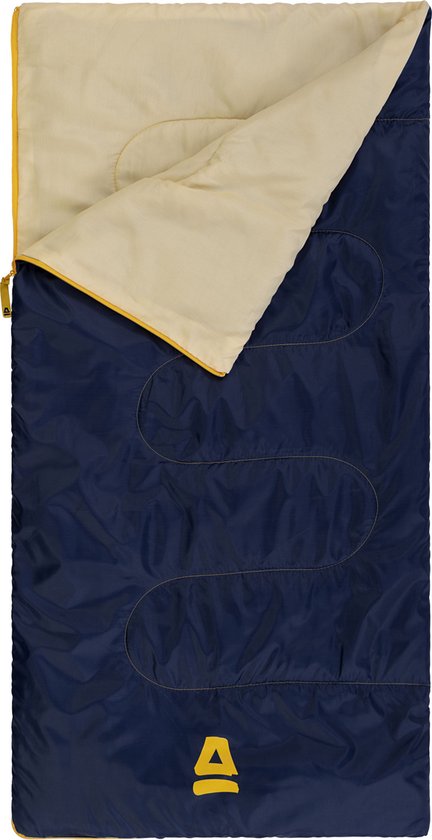 Abbey Camp Kinderslaapzak - Dekenmodel - Blauw - 140x70 cm - Koppelbaar van Abbey Camp