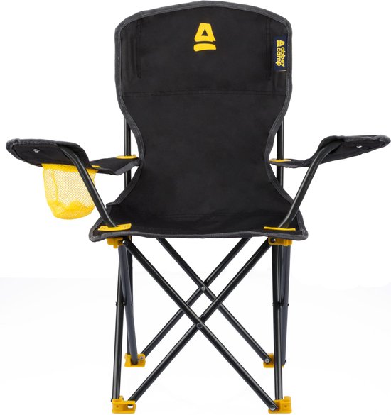 Abbey Camp - Kindervouwstoel - Rimini-066 - Zwart/Antraciet van Abbey Camp