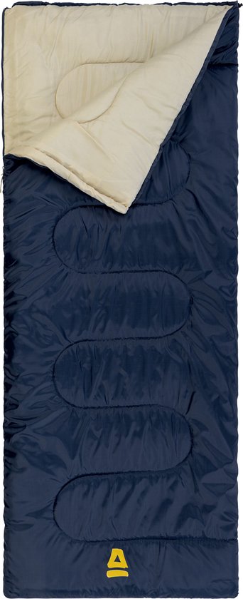 Abbey Camp Slaapzak - Dekenmodel - Blauw - 210 x 85 cm - Extra ruim van Abbey Camp