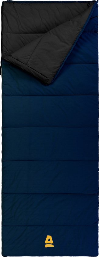 Abbey Camp Slaapzak - Dekenmodel - Katoen - Blauw - 210 x 80 cm van Abbey Camp