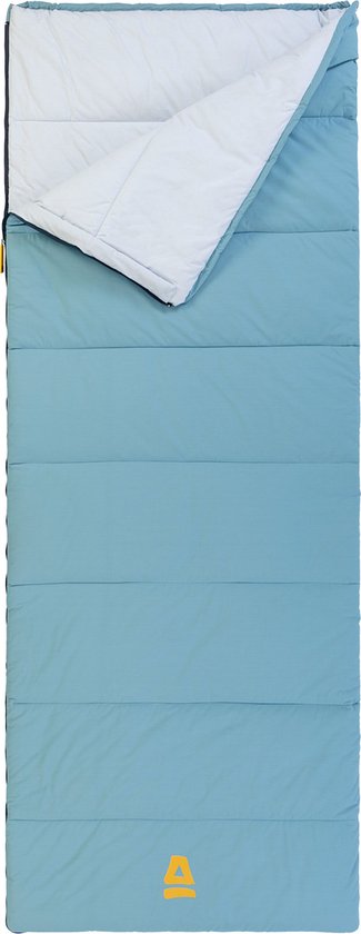 Abbey Camp Slaapzak - Katoen - Dekenmodel - Lichtblauw - 210 x 80 cm van Abbey Camp