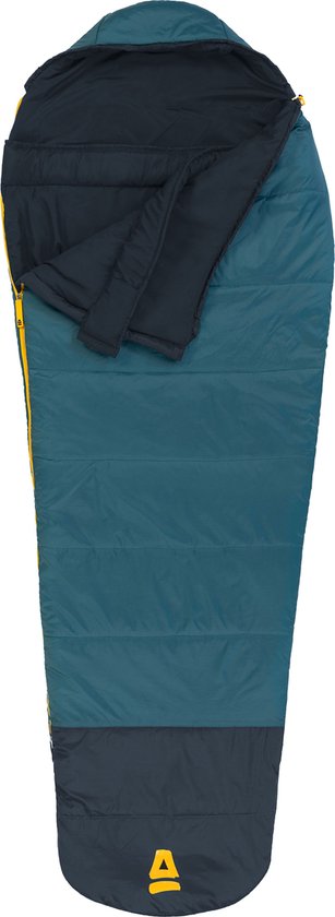 Abbey Camp Slaapzak - Mummie model - Blauw - 215 x 80 cm - Nylon van Abbey Camp