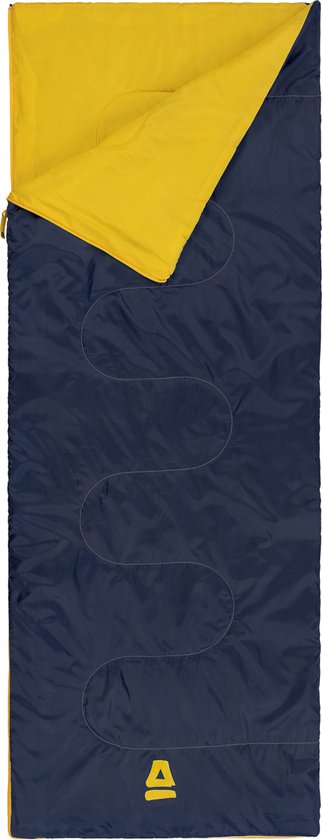 Abbey Camp Slaapzak Zomer - Dekenmodel - Blauw - 200x75 cm - Koppelbaar van Abbey Camp