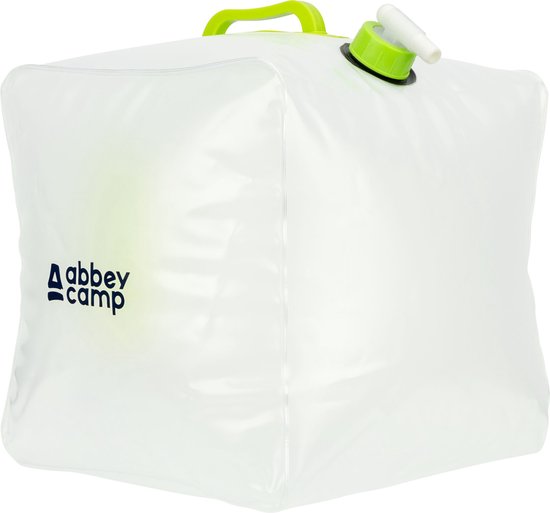 Abbey Camp Watercontainer met handgrepen en tapkraan - 20L van Abbey Camp