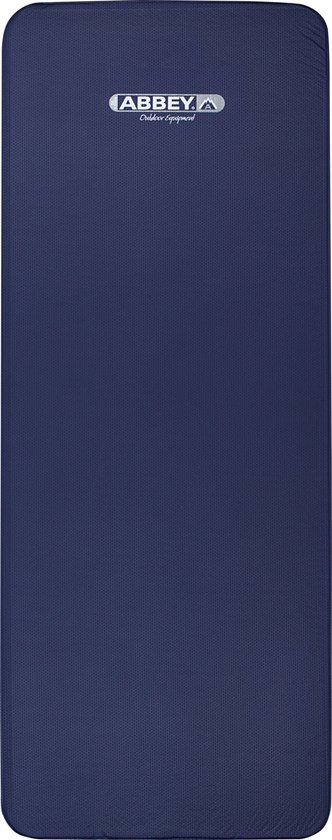 Abbey Camp Zelf Opblazende Slaapmat - 1 P - 198 x 77 x 10 cm - Marine van Abbey Camp