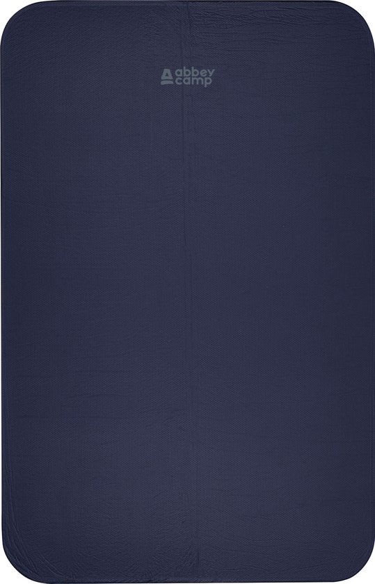 Abbey Camp Zelfopblaasbaar Slaapmat Deluxe - Comfort - 210 x 170 x 10 cm van Merkloos
