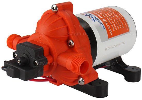 AC membraan pomp serie 33 12 V/24 V/220 V 3,0 GPM 45 psi (220 volt)