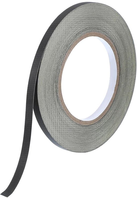 Acetaatweefseltape, 8 mm x 30 meter, zwart, isolerende stoffen tape voor laptop, elektrisch, auto, gitaarreparatie, kabelboom