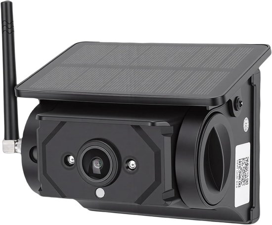 Achteruitrijcamera - Trailer Camera - Veilig Achteruitrijden - Magnetische Bevestiging - 15 x 12 x 11 cm - Zwart