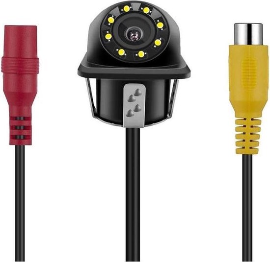 Achteruitrijcamera - Universeel - 8 LED van Merkloos