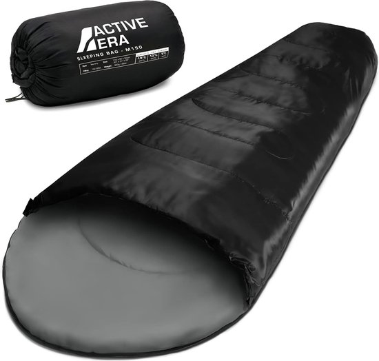 Active Era Premium Mummieslaapzak 1 persoons, licht – slaapzak voor outdoor, wandelen, camping in de zomer of indoor - 210 x 80 x 50 cm van Active Era