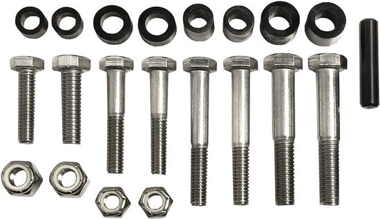 Actuator Hardware Kit - Vervangende Onderdelen - Watersport Reparatie - Universele Toepassing - 17.8 x 7.6 x 5.1 cm