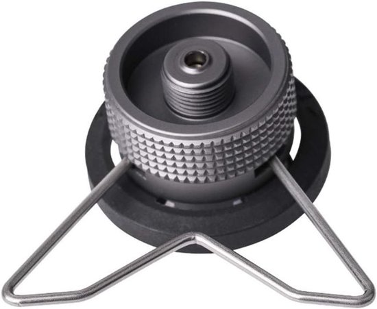 Adapter Gas Cartridge - Conversie Nozzle - Fles Type Input - Stabiele Beugel - 8 x 3 x 5 cm