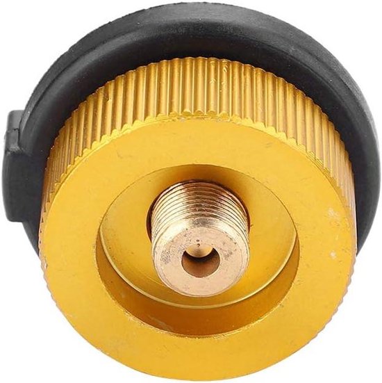Adapter gasfles naar gaspatroon - Campingbrander aansluiting - Gasfles adapter campingstel van Merkloos