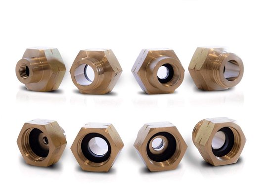 Adapter Set voor Gasflessen - 4-Delig Euro Vulset D1-D4 - Voor EU Gebruik