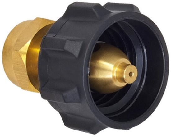 Adapter voor het bijvullen van propaan – Aansluiting voor gascilinder – Navulset voor gasfles