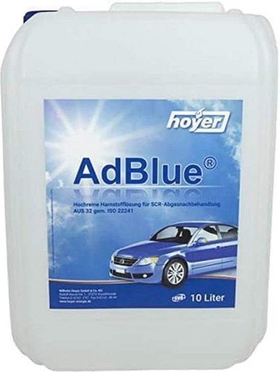 AdBlue Vulmiddel 20 liter - 2 x 10 liter jerrycans met schenktuit van $