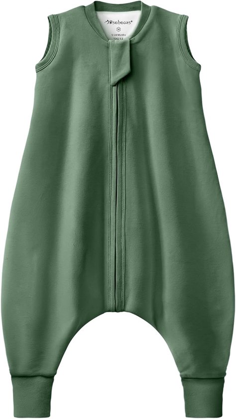Ademend Katoenen Zomer Slaapzak voor Baby's en Peuters, 1.0 Tog, Geschikt voor Jongens en Meisjes, 95 cm (3-4 jaar)