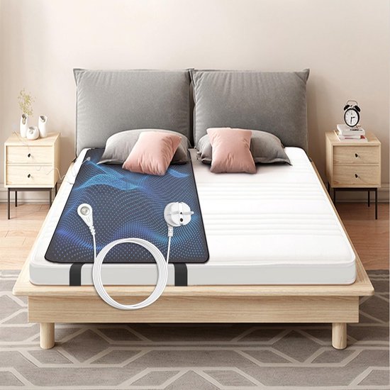 Ademende Aardingsmat voor Bed voor Betere Slaap en Ontspanning (68 x 180 cm) van Merkloos
