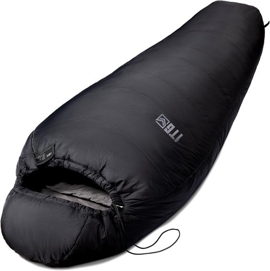 Ademende zomerslaapzak voor volwassenen tot 185 cm, ideaal voor kamperen en festivals, compact 40D ripstop nylon met compressiezak, geschikt voor 2-3 seizoenen en comfort tot 6 °C