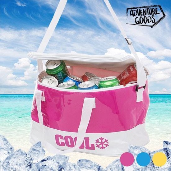 Adventure Goods Cool Koeltas - Pink - 14 Ltr. van Adventure Goods