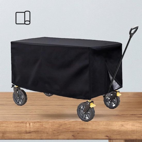 Afdekking voor bolderkar - waterdicht - 420D Oxford - geschikt voor buitengebruik van Adventure Goods