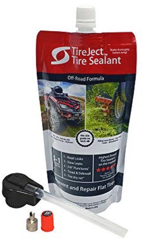 Afdichtingsset voor Off-Road Banden - 5-in-1 Oplossing voor Platte Banden (250 ml) van Merkloos