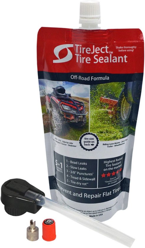 Afdichtingsset voor Off-Road Banden - 5-in-1 Oplossing voor Platte Banden (250 ml)