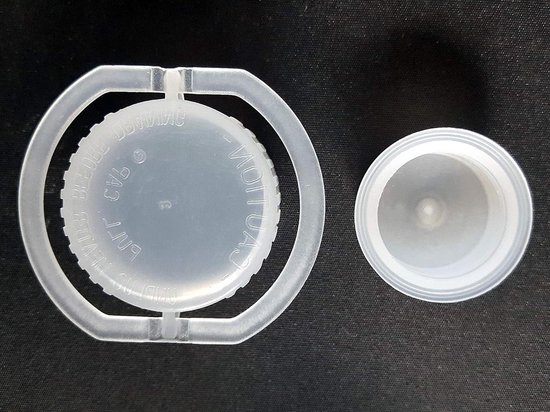 Afsluitkappen Waterbed - Deksel Matras - Waterbed Onderhoud - Binnen en Buiten - 5x5x2 cm van Merkloos