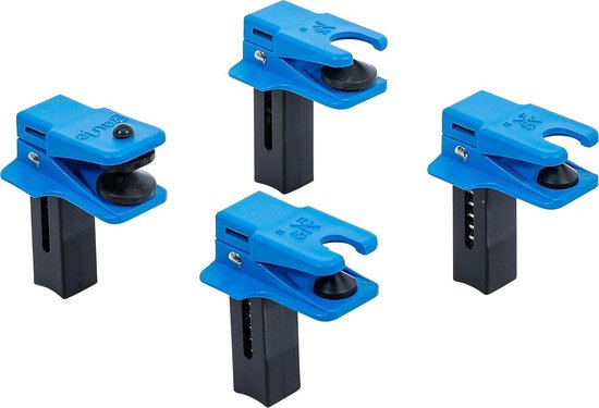 Afsluitklemset stalen leiding - 4-dlg. - BGS 8705 met koffer van BGS