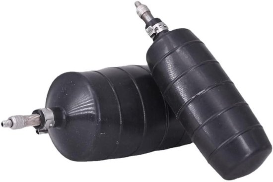 Afvoer Airbag - Opblaasbare Bung - Pijpen Afsluiten - Flexibele Pasvorm - 45-63mm Diameter - Zwart