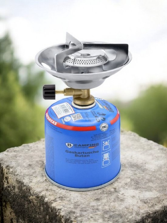 AGSTYLE - Campingfornuis Adapter – Metalen Schroefventiel voor 500g Gascartridge Universele Gasadapter voor Campingfornuis – Metalen Bevestigingsstuk voor 500g Patroon
