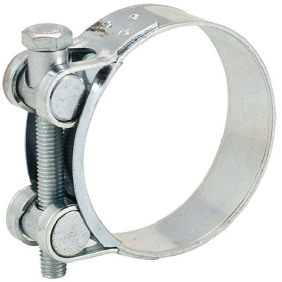AGTECH - Slangklem DIN3017 - 26mm-28mm - Zilver - 5 stuks