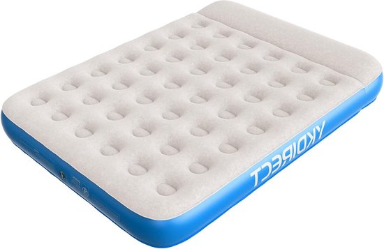 Air Mattress Inflatable with Built-in Cushion for Family Camping - Comfortable and Waterproof van Merkloos