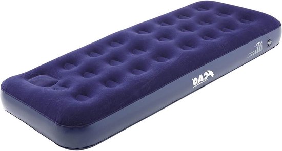 Air mattress integrated pump for 1 person - Comfortable and durable van Intex