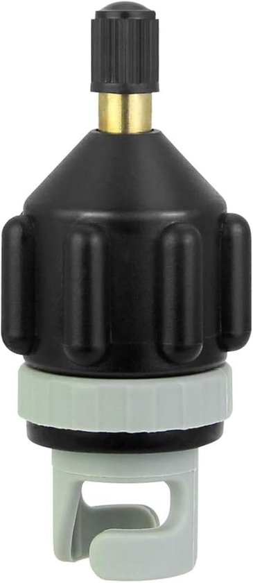 Air Valve Adapter voor Boot - Pomp Valve Adapter - Luchtpomp Converter voor Opblaasbare Boot - Zwart van Merkloos