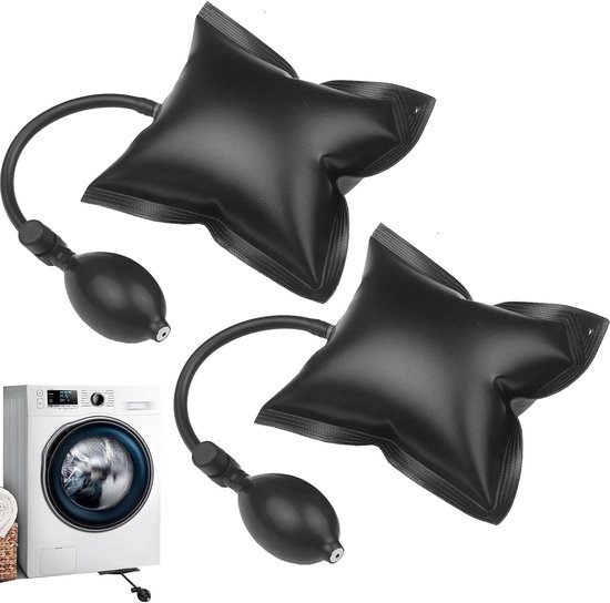 Air Wedge Pomp Up Bag - Opblaasbare Shim Bag Wedge - Handgereedschap voor Deur en Raam Installatie Reparatie (2 stuks, Zwart) van GOSO.
