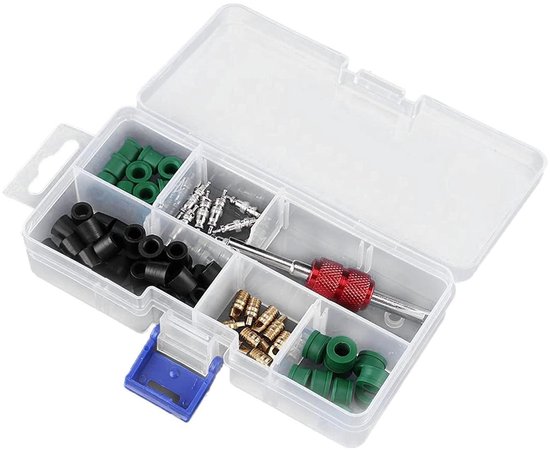 Airco Reparatie Set - Slang Pakking Kit - Auto Onderhoud - Universele Onderdelen - 71 Stuks - Niet Van Toepassing