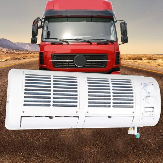 Airconditioning Koeler - Universele Ventilator - Rijcomfort Verhogen - Liquid Crystal Display - 60x15x22cm - Zwart