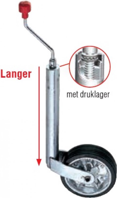 AL-KO neuswiel 200x50mm rond 48mm 300kg van AL-KO