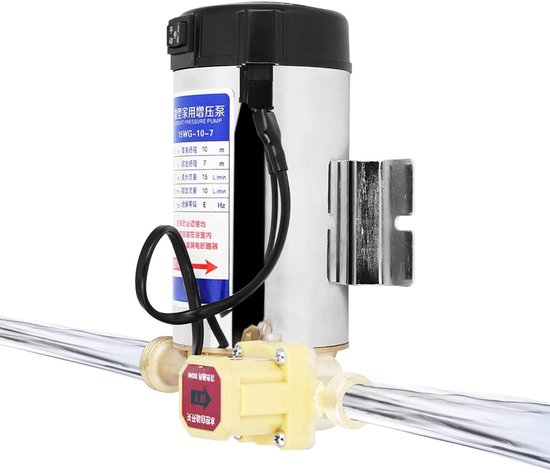 aladdien - 220 V 100 W Auto Huishoudelijke Boost Pomp - Drukverhoging - Tapwater - Douche en faucet - Geschikt voor gezinsgebruik