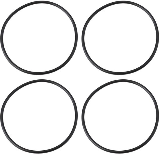 aladdien - Brander O-ringen - 4 Stuks - 79x85x3mm - Voor Riello Branders - Hoge Kwaliteit - Duurzaam - Geschikt voor Verwarmingstoestellen - Kleur: ...