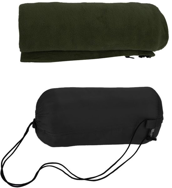 aladdien - Camping Slaapzak - Warm en Comfortabel - Groen - Lichtgewicht en Portable - Ideaal voor Kamperen en Outdoor Activiteiten - Geschikt voor ...