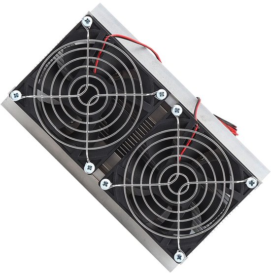 aladdien - Thermo-elektrische Koeler - Dual-core Peltier Koelsysteem - Ideaal voor kleine ruimtes - 12V - Energiezuinig en stil - Geschikt voor koel...